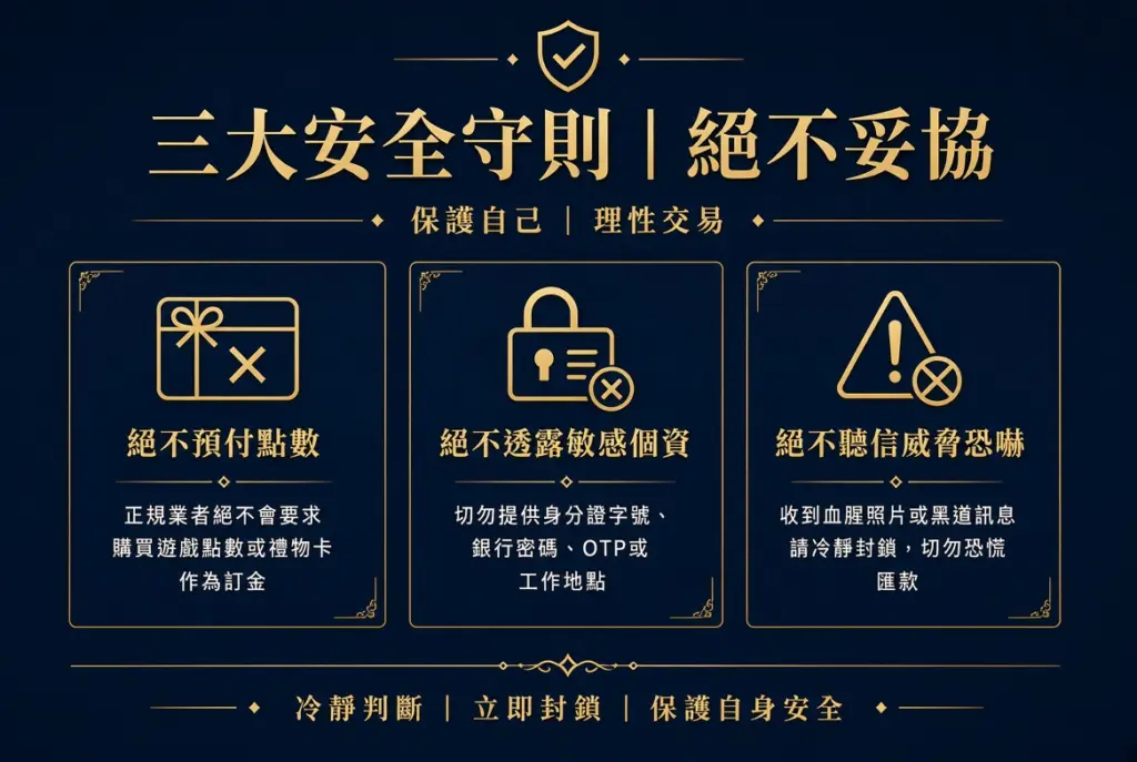 三不原則